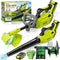 Pandapop Kids Gardening Tools Set, 2 In 1 Kids Leaf Blower & Toy