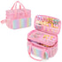 GRAOSO Hair Bow Organizer for Baby Girls, Double Layer Hair Accessories Storage