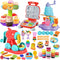 Vunrahsg 4 in 1 Color Dough Set for Kids 3-5 4-8 Play Kitchen