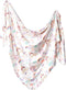 Copper Pearl Large Premium Knit Baby Swaddle Receiving Blanket Enchanted