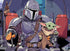 Buffalo Games - Star Wars - The Mandalorian and The Child - 100 Piece Jigsaw Puzzle for Families, 15.00 x 11.00