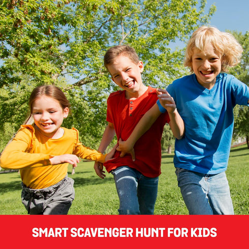 Chalk & Chuckles Scavenger Hunt Game for Kids Ages 4-8 - Fun Family Indoor and Outdoor Activities