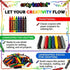 52 D-4236 Craytastic! Bulk Unwrapped Crayons Box of (Yellow) for Crafting, Parties, Kids - Paperless Crayons, No Paper