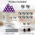 SUKIPIN Magnetic Fidget Pen, Magnetic Fidget Pens for Adults, Purple Magnet Pen for Valentines Day Gifts, Easter Basket