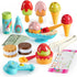 lalalark Ice Cream Color Changing Play Food Pretend Toy for Role Play, Play