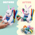 10 JOYIN Motorized Easter Egg Decorator Kit, Easter Busy Bunny Egg Spinner Whirler Decorating Machine with Non-Toxic