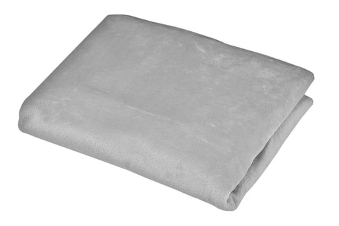 American Baby Company Heavenly Soft Chenille Fitted Pack N Play Sheet, 27" x 39", Gray, Warm and Cozy, Fits Most Mini