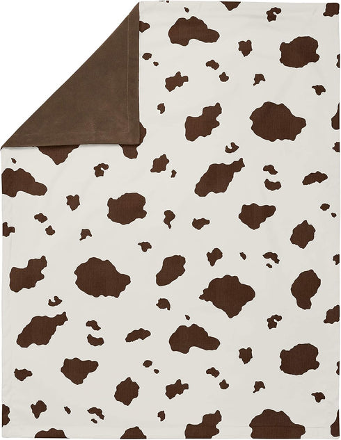 Country Sweet Jojo Designs Wild West Cow Baby Boy Receiving Security Swaddle Blanket for Newborn or Toddler Nursery Car