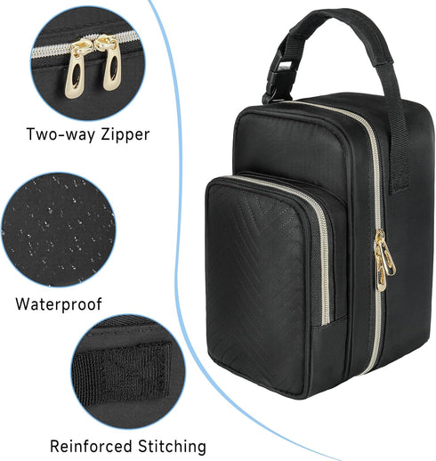 ZIOZERTT S1 S2 Pack,Bag Breast Pump Bag Compatible with Spectra and with Insulated Compartment and Water Resistant