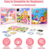 3-5, 3-in-1 4-6, Magnetic Puzzles for Kids Princess Unicorn Mermaid Travel Puzzles for Kids Ages Car Airplane Road Trip