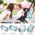 8Pcs Baby Wipes Dispenser, Reusable Baby Wipe Holder Box and Portable Wet Wipes Pouch, Refillable Wipes Pouch Case