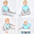 Youngever 12 Baby Bibs - Stay Dry Soft Waterproof Baby Terry Bibs for 3 To 12 Months