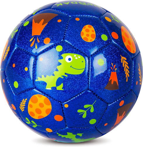 EVERICH TOY Size 2 Soccer Balls for Kids, Sport Ball for Toddlers, Backyard Lawn Outdoor Toys with Pump