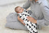 BaeBae Goods Large Black Triangles Swaddle Wrap