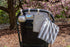 Ubbi Retractable On-the-Go Bag Dispenser - Baby Travel Diaper Bag Accessory, Taupe