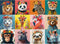 500 Piece Puzzles for Adults,Beautiful Wild Animals Jigsaw Puzzle for Adults Seniors,Recycled