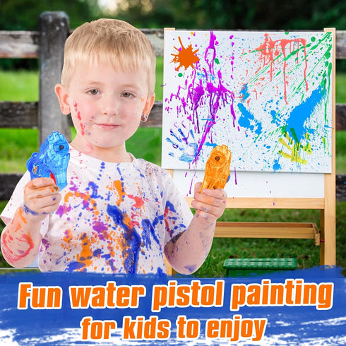Mini Water Gun for Kids - 2 Pack Soaker Blasters for Summer Outdoor Swimming Fun