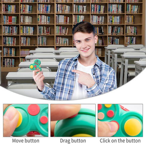 Fidget Toys for Adults, Fidget Pad Fidgets, Anxiety Relief Stress Toys, Sensory Fidget Cubes Gifts for Kids