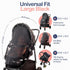 Stroller Sun Shade Extender Universal Clip-On Baby Stroller Sun Shade Cover, UV Protection, Breathable See-Through