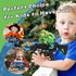 DaoDaoZhu 3 4 5 6 7 Dinosaur Light Up Toy Gun with Sound Effects, Noise-Making Gun Toys for Kids Indoor/Outdoor Play