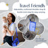 Portable Diaper Changing Mat, Fits Most Changing Tables, One-Hand Hook-and-Loop Fasteners, Front Touchscreen-Friendly