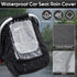 Waterproof Baby Car Seat Cover, Car Seat Rain Cover with Clear Window & Breathable Mesh, Universal Baby Carrier Cover