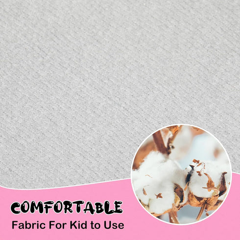 4 (Gray,10.63 4.33 Inch) Riakrum Pcs Baby Car Seat Belt Covers Soft Car Seat Straps Shoulder Pads for Kid Infant