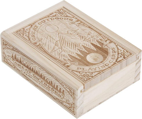 Chronicle Books Great Outdoors Playing Cards - Illustrated Playing Cards for Adults and Children
