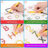 Magnetic Alphabet Tracing Board - double sided letters & numbers Magnetic Tracing Board, ABC magnets learn to write