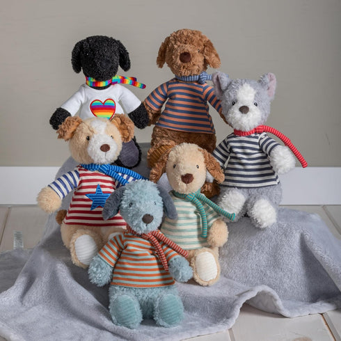 12-Inches, Mary Meyer Stuffed Animal Plush Soft Toy, Cabot Tails Dog
