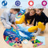 Jumbo 22.8 inch Floor Puzzle for Kids Under The Sea, 71Pcs Ocean Theme Educational Toys for 4-6 Years
