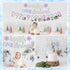 1st Winter Onederland Birthday Decorations Girl, Winter Onederland Banner, Snowflake Photo Garland Highchair Banner