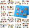 Windkream 16 Pack Felt Board Story Sets Flannel Felt Story Board Pieces with