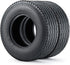 2PCS RC Rubber Tires 83.5mm Soft Rubber Mud Tyres for 1/14 Tamiya Truck Tractor Cargo RC Car