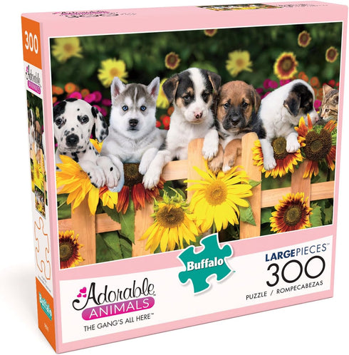 Buffalo Games - The Gang's All Here - 300 LARGE Piece Jigsaw Puzzle