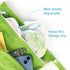 Angel Love Baby Cloth Diaper Wet/Dry Bags, 2 Pack with Zippered Pockets, Waterproof for Travel, Beach, Pool, Gym