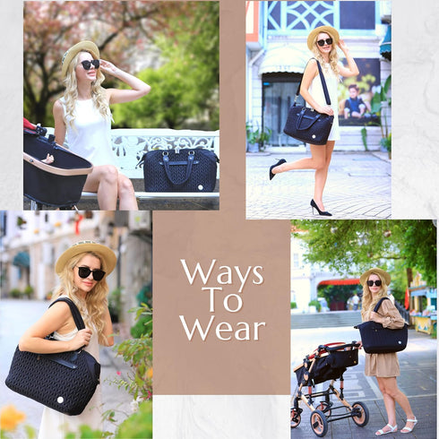 Multifunctional Baby Diaper Bag Tote for Moms