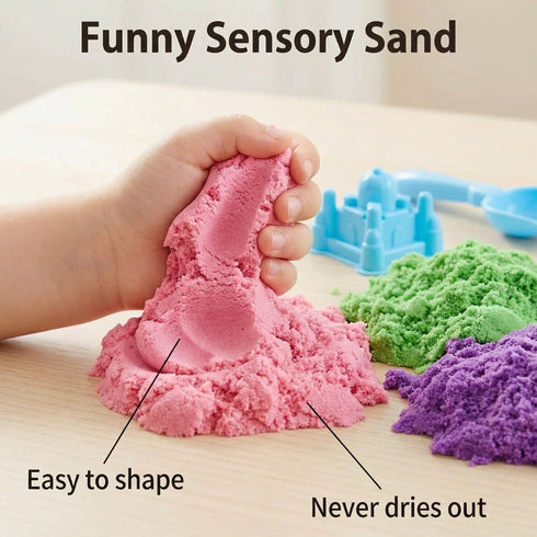 3 4 5 6 7 8 AGENTLAN Unicorn Sensory Bin, Unicorn Sensory Toys with Play Sand for Toddlers Boys and Girls, Kids Toys