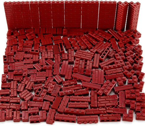 Feleph 260 Pieces Masonry Profile Bricks Building Blocks, Diverse Bulk Toy Set Compatible with Major Brands