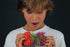 JA-RU Bandy Ball, 3" Fidget Ball with String & Spike, Random Color, Stress Relief Sensory Toy for Kids & Adults