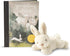 Snuggly Bunny Plush, 8.5 Inches Adorable Stuffed Rabbit, Companion to The Children's Illustrated Book You Belong Here