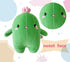 BABOLI Cuddly Cactus Stuffed Plant Pillow with Smile Face, 22.7 Inches Plush Toy for Kids and Gifts