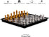 Set Set 9.7" Magnetic Travel Chess Game with Folding Board Portable and Storage Compartment Great Travel Toy by Big Mos