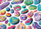 Buffalo Games - Josie Lewis - Cosmic Colors - 300 Large Piece Jigsaw Puzzle for Adults, 21.25 x 15.00, Game Nights
