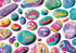 Buffalo Games - Josie Lewis - Cosmic Colors - 300 Large Piece Jigsaw Puzzle for Adults, 21.25 x 15.00, Game Nights