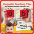 Set Learn Your Lowercase! Self-Correcting Magnetic Alphabet Lowercase Letters Helps Young Learners Learn The Basics