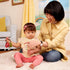 B. toys LucKeys Pretend Play Keys, 4 Textured Toy Keys for Babies & Toddlers with Flashlight Sounds