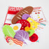 3 100+ 10 Peaceable Kingdom Math Sandwich Game: Preschool Math Games for Kids Ages and Up Includes Felt Food Pieces