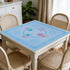 Morihaza (Style-1) Premium Mahjong Mat for Table - Non-Slip Mahjong Table Cloth with Printed Rules - Stylish Mah Jongg