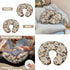 Sarogrorin 2PCS Running Horses Baby Car Seat Cover Stretchy Carrier Covers for Stroller/Shopping Cart Nursing Pillow